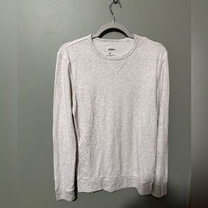 Sonoma Men's Soft Long Sleeve Shirt Size Small Light Grey